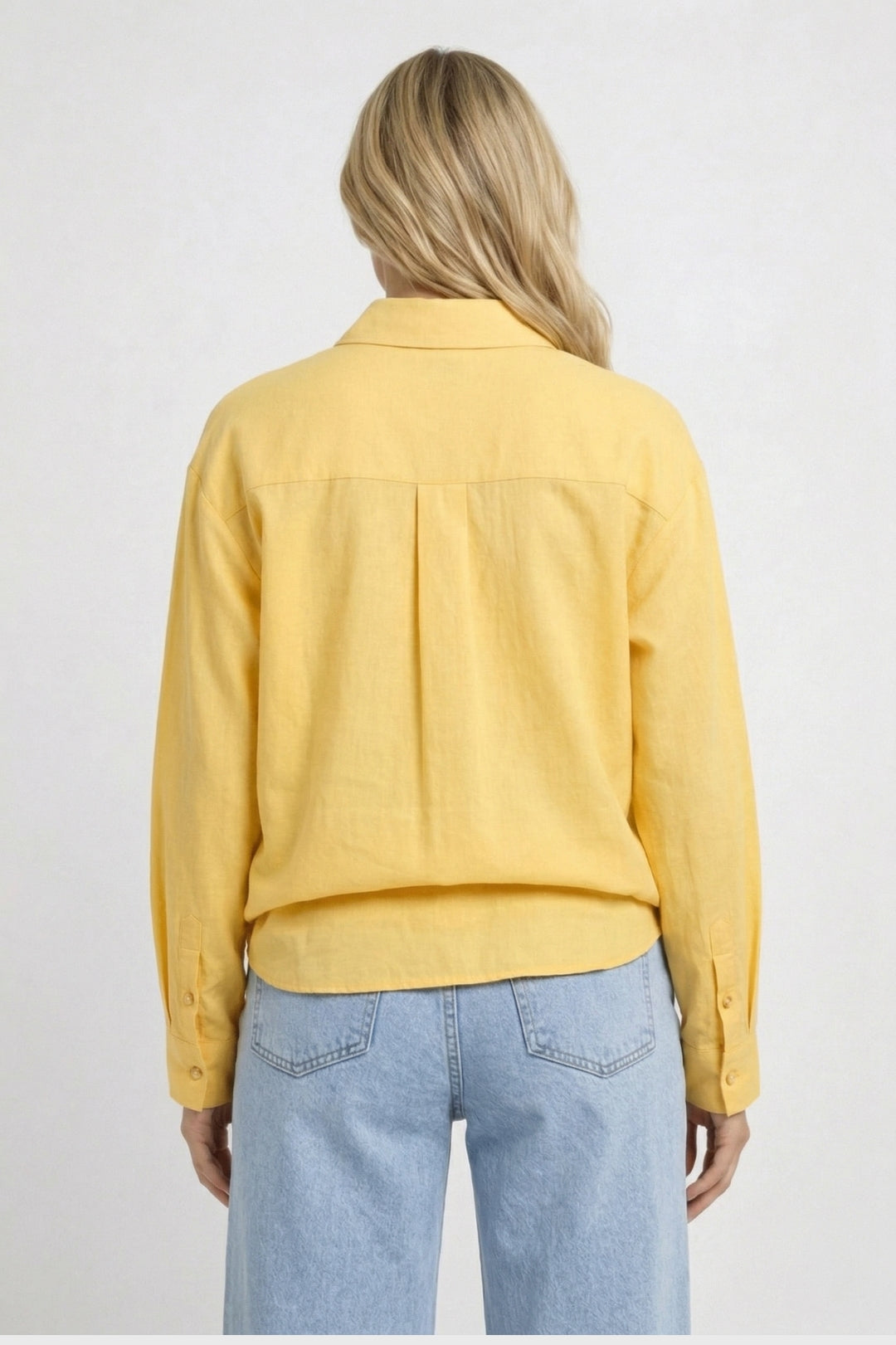 Luchtige Blouse met Knopen en Relaxte Pasvorm