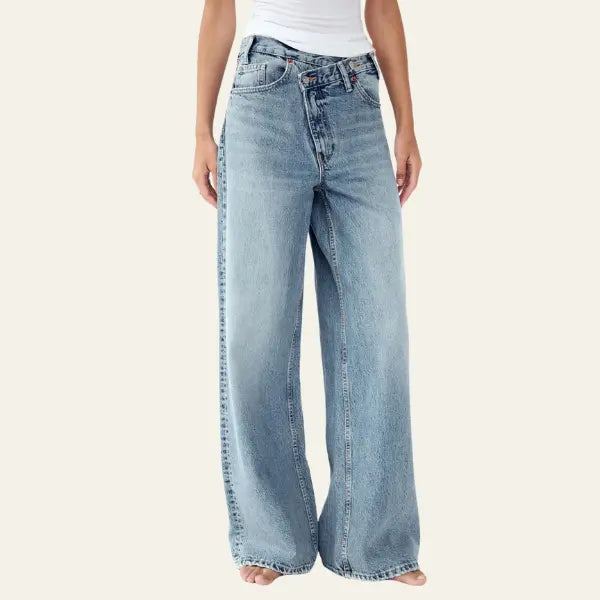 Clara | Loszittende Wijde Jeans