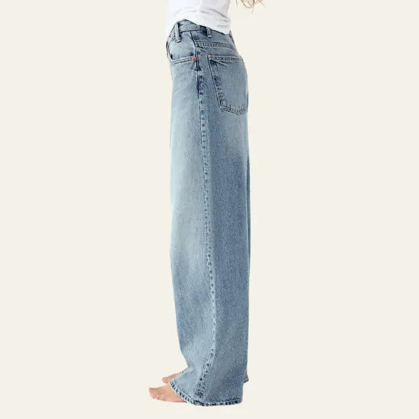 Clara | Loszittende Wijde Jeans