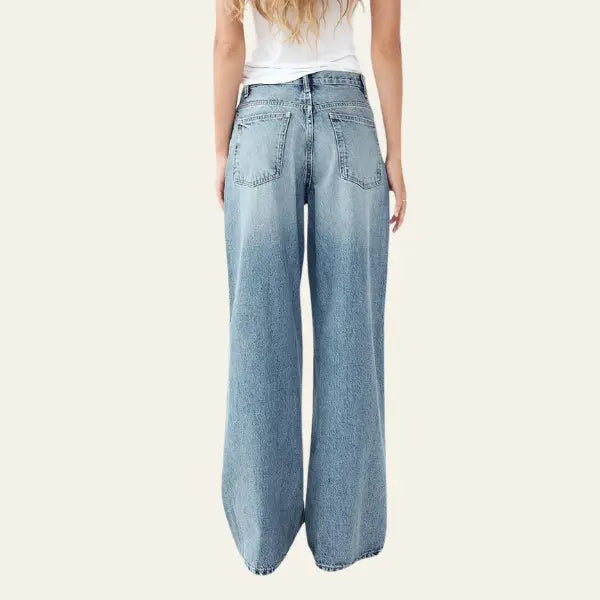 Clara | Loszittende Wijde Jeans