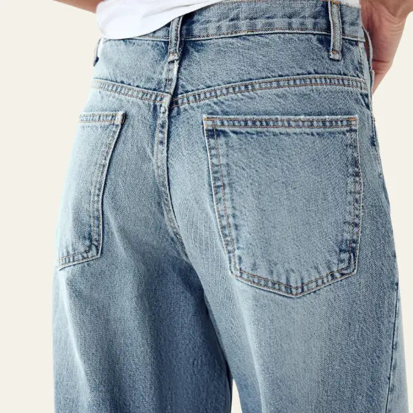 Clara | Loszittende Wijde Jeans