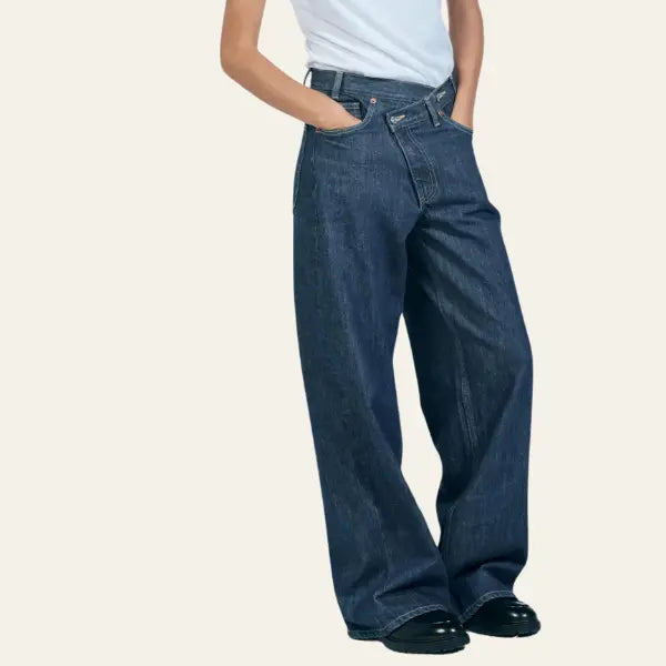 Clara | Loszittende Wijde Jeans