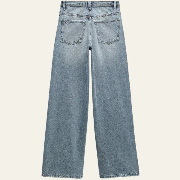 Clara | Loszittende Wijde Jeans