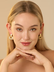 Sweet Stunner Rhinestone Embellished Stud Earrings