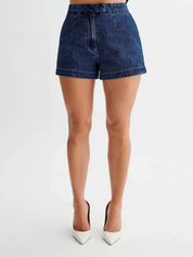 Dallas Button Front Denim Matching Sets - denim
