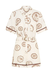 hell Ciao | Shirt Romper met Knopen
