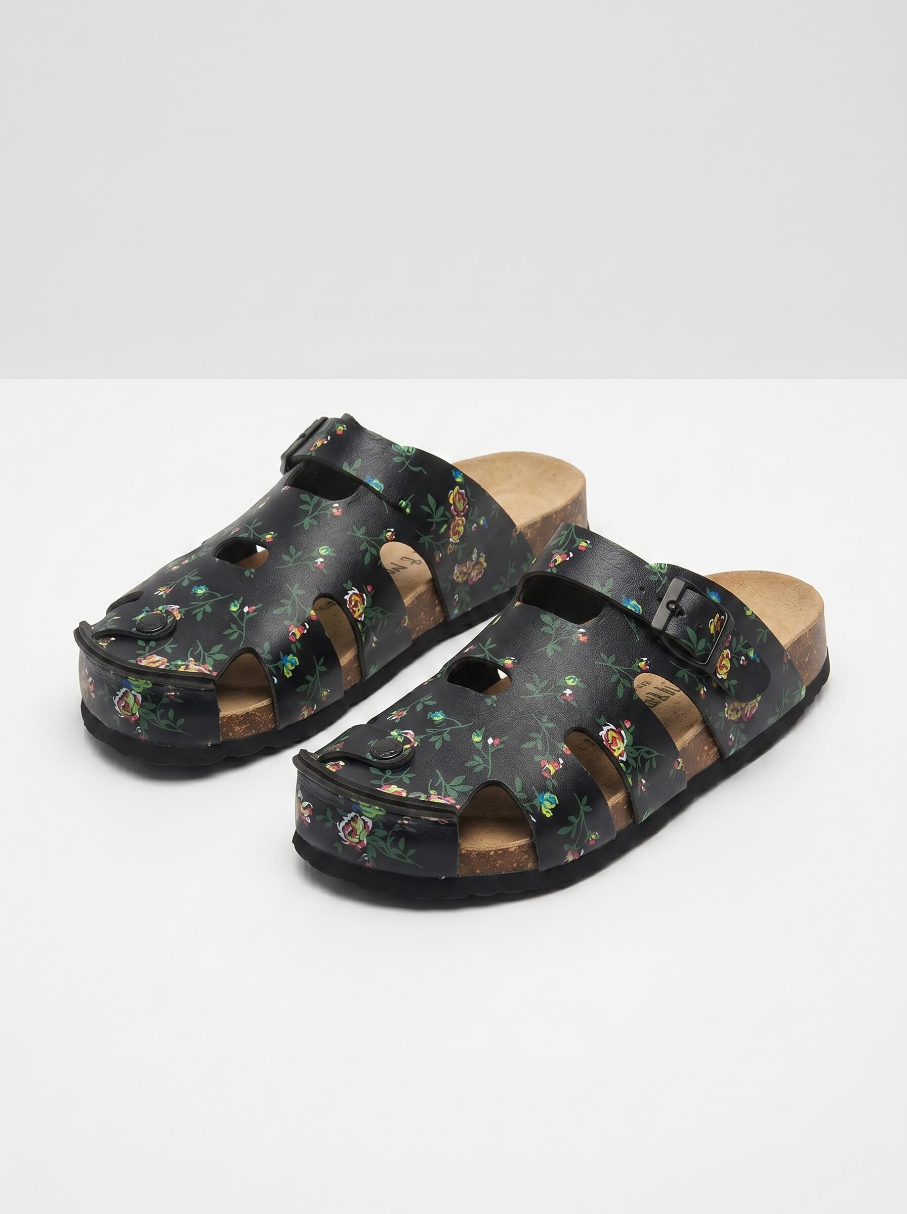 Maibulun | Comfy Hard Footbed Clog - black