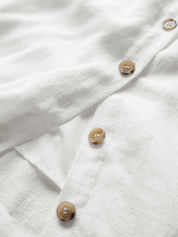 Darling Linen Plain Mini Dress