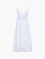 Coastal Cowgirl Open Back Long Dress