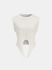 Cotton Knotted T-Shirt
