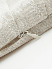 Cotton Linen Wrap Top & Pleated Pants Set