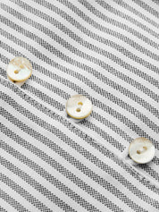 Striped Lace Trim Button-Front Tank Top