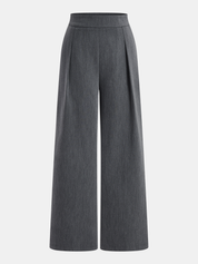 Sleeveless Asymmetric Top & Pleated Pants Set
