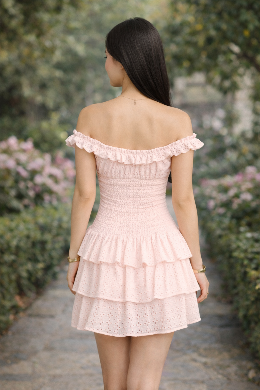 Off-Shoulder Skaterjurk