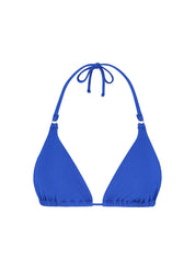 Blue triangel bikinitop