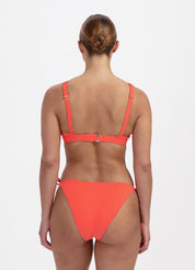 Coral strik bikinibroekje