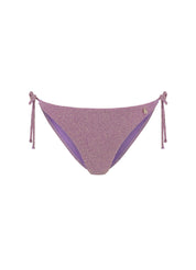 Mauve Glitter strik bikinibroekje