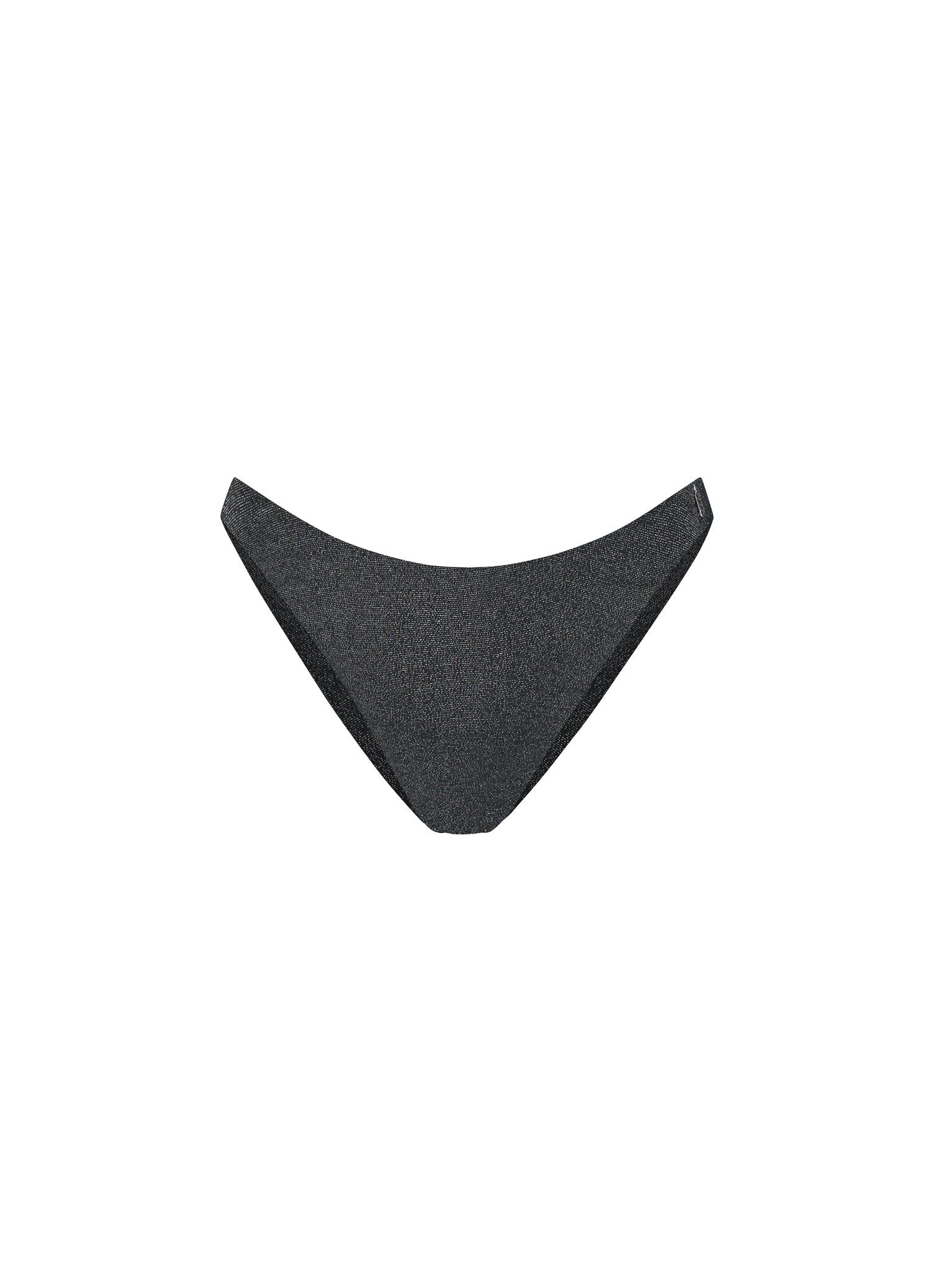 Black Glitter brazilian bikinibroekje