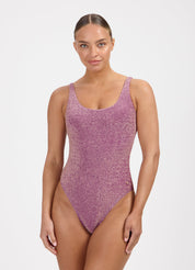 Mauve Glitter badpak