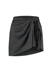 Black Glitter sarong