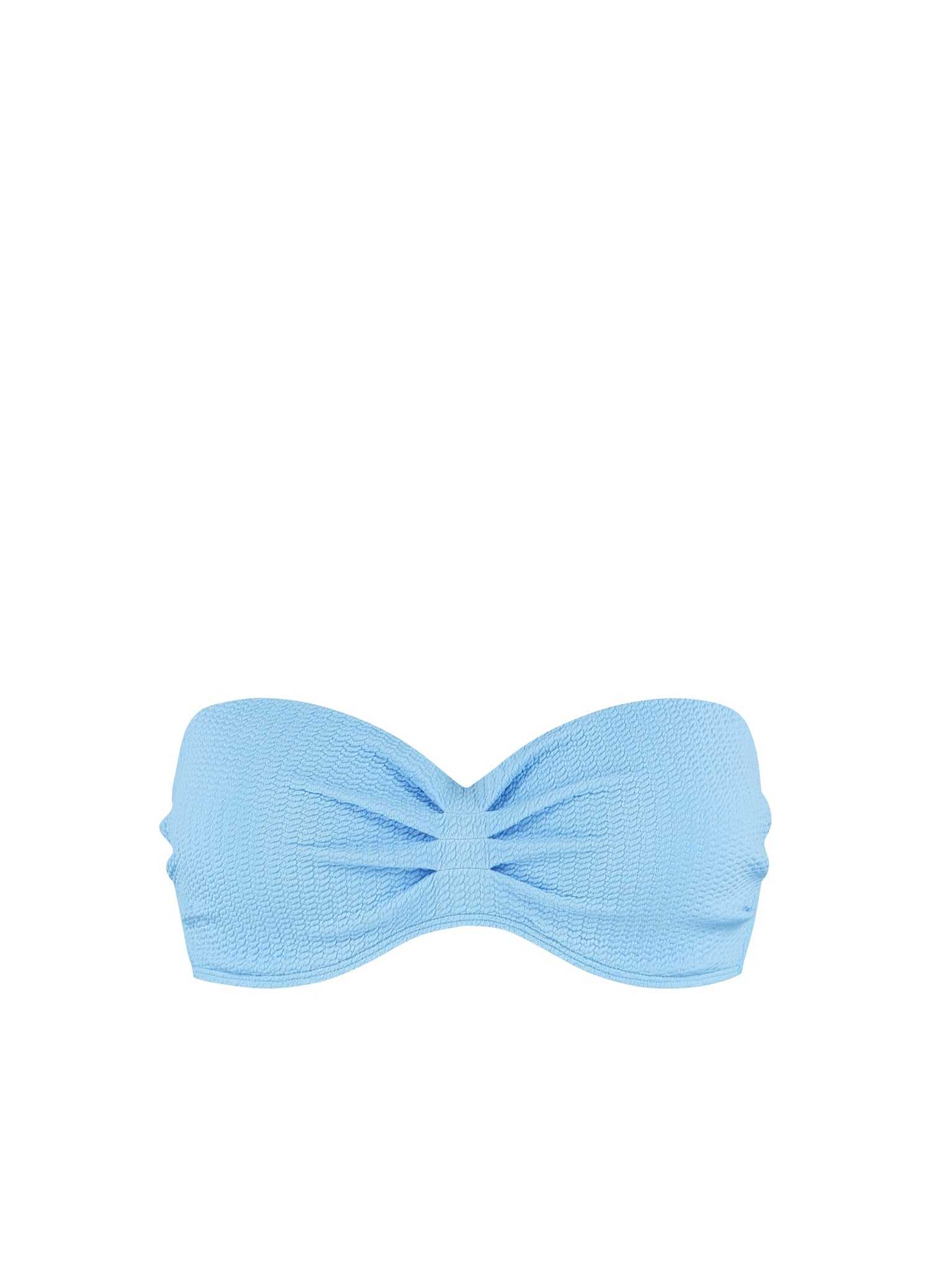 Alaskan Blue bandeau bikinitop
