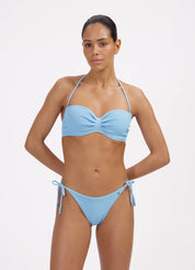 Alaskan Blue bandeau bikinitop