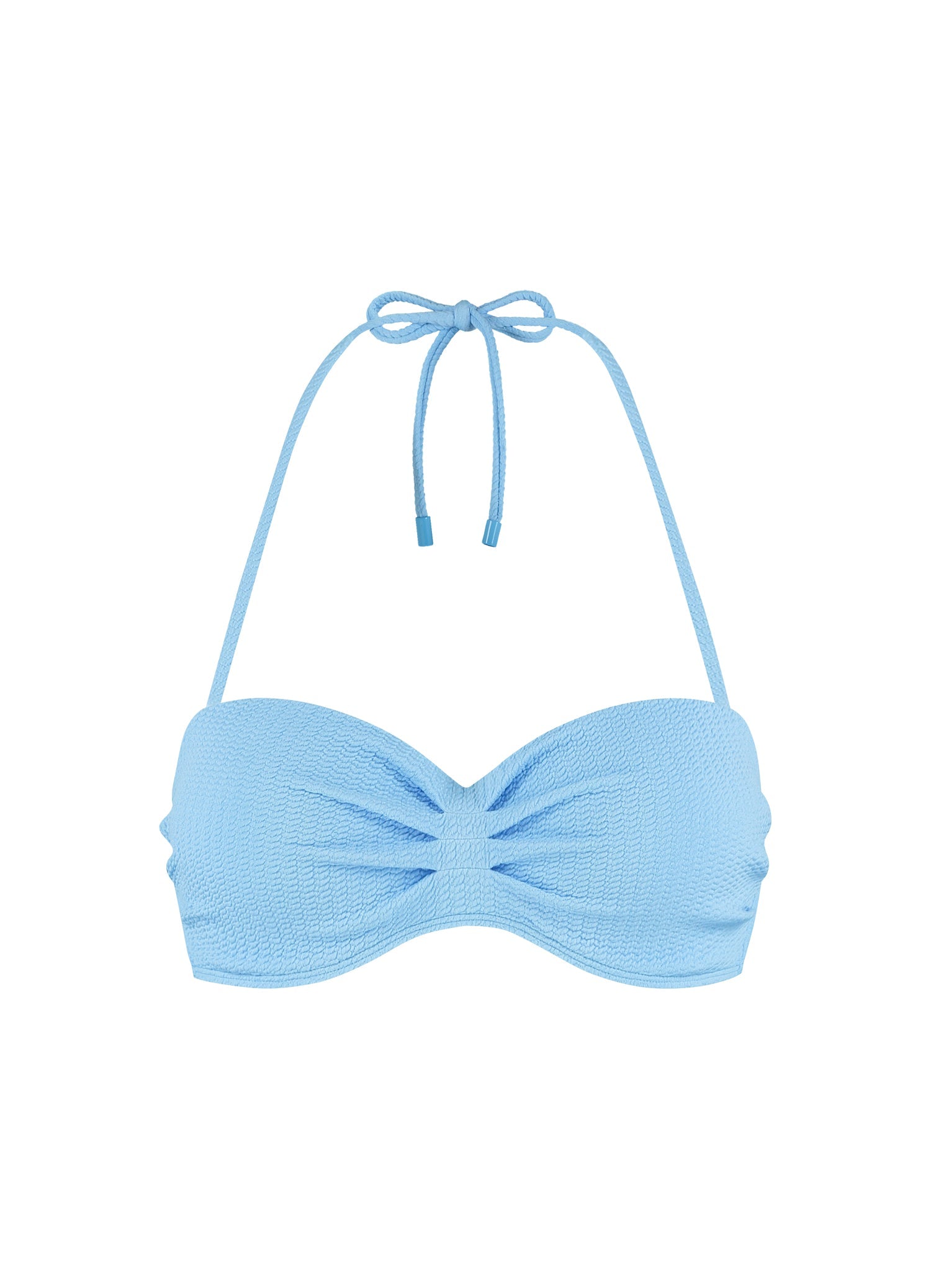 Alaskan Blue bandeau bikinitop