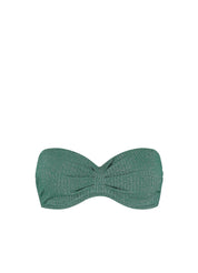 Green Glitter bandeau bikinitop