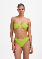 Pistache bandeau bikinitop
