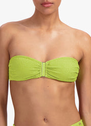 Pistache bandeau bikinitop