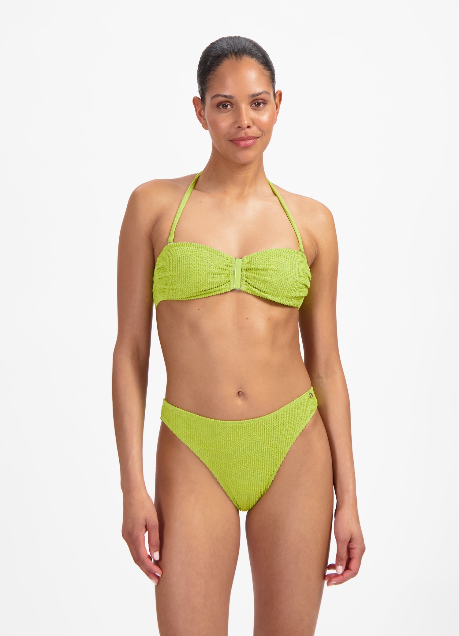 Pistache bandeau bikinitop