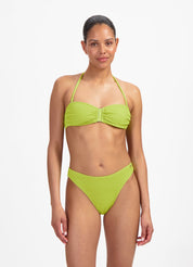 Pistache bandeau bikinitop