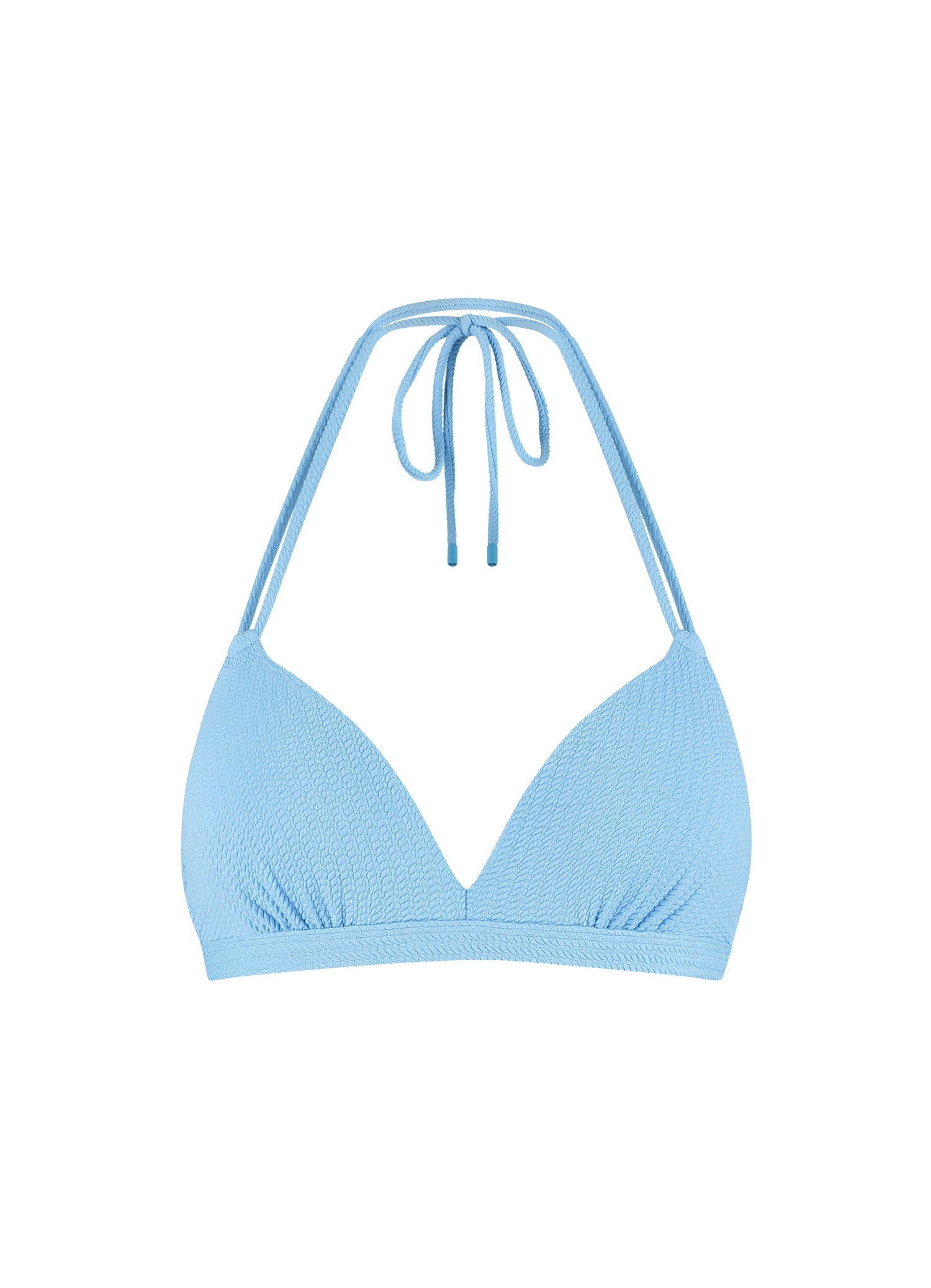 Alaskan Blue halter bikinitop met beugel