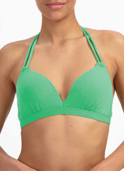 Spring Green halter bikinitop met beugel