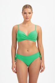 Spring Green twist bikinitop