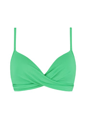 Spring Green twist bikinitop