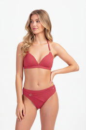 Berry halter bikinitop met beugel