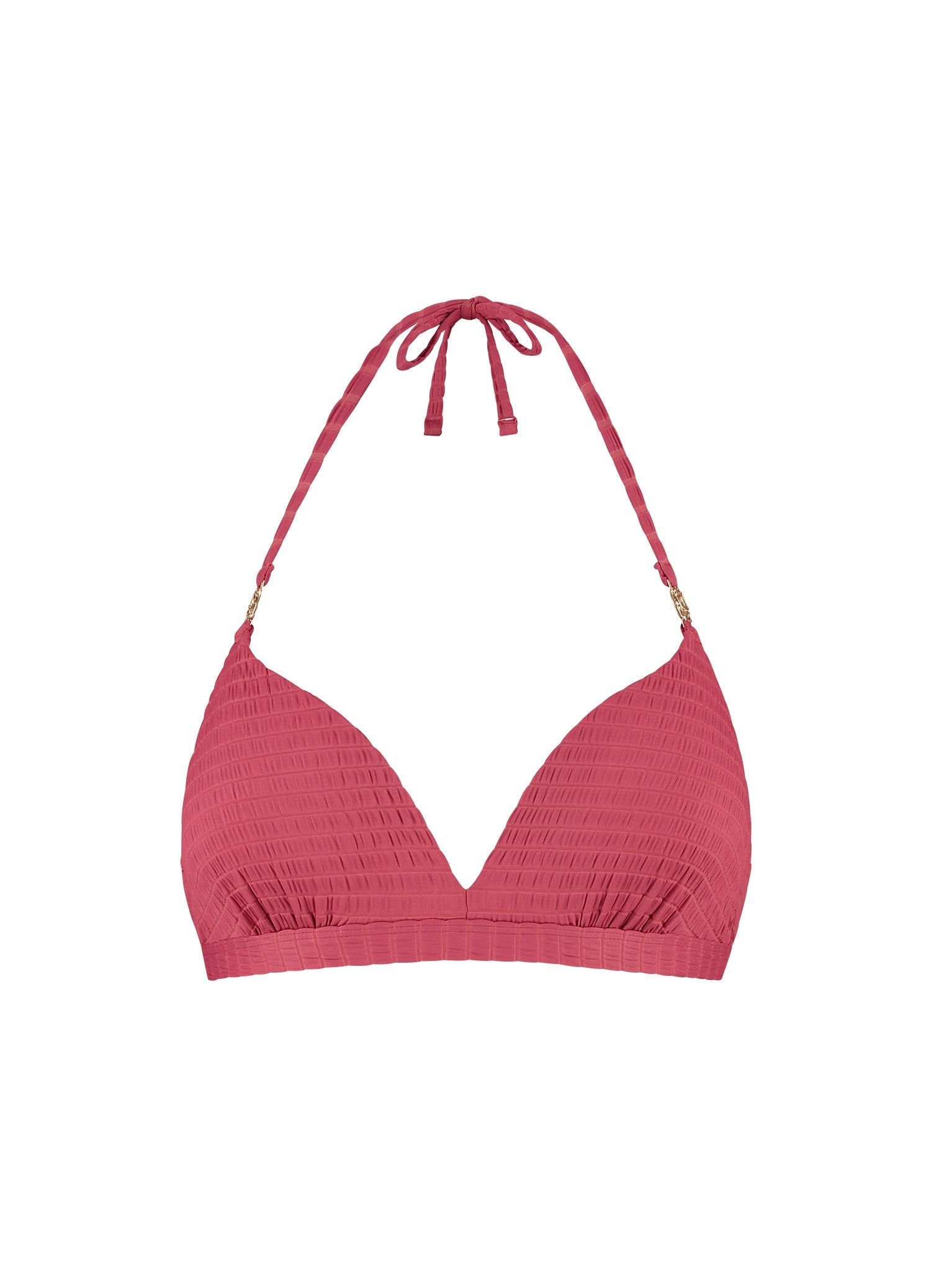 Berry halter bikinitop met beugel