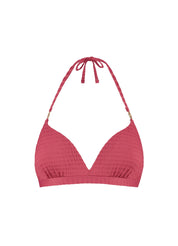 Berry halter bikinitop met beugel