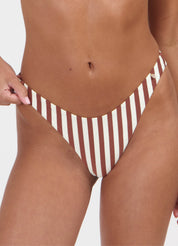 Cinnamon Stripe brazilian bikinibroekje