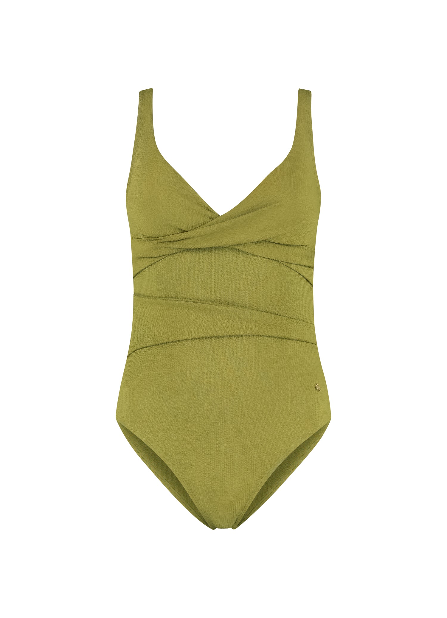 Deep Olive overslag badpak
