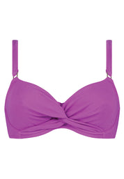Purple Flash full cup bikinitop