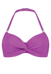Purple Flash full cup bikinitop