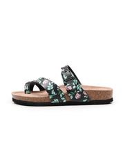Maibulun | Buckle-Accent Toe Loop Footbed Sandal