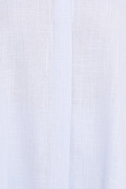 Co-ord set Linnenmix Dames shirt met manchetten en shorts