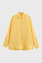 Luchtige Blouse met Knopen en Relaxte Pasvorm