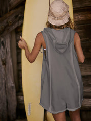 Sports Girl Romper met Capuchon en Ritssluiting