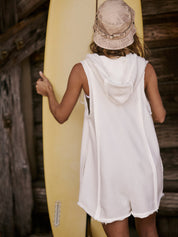 Sports Girl Romper met Capuchon en Ritssluiting