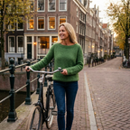 Pleun Klassiek Wollen Trui – Stijlvolle en Warme Merinowollen Damestrui