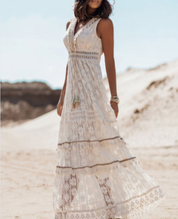 Jurk dames | Boho jurk elegante zomer stijl